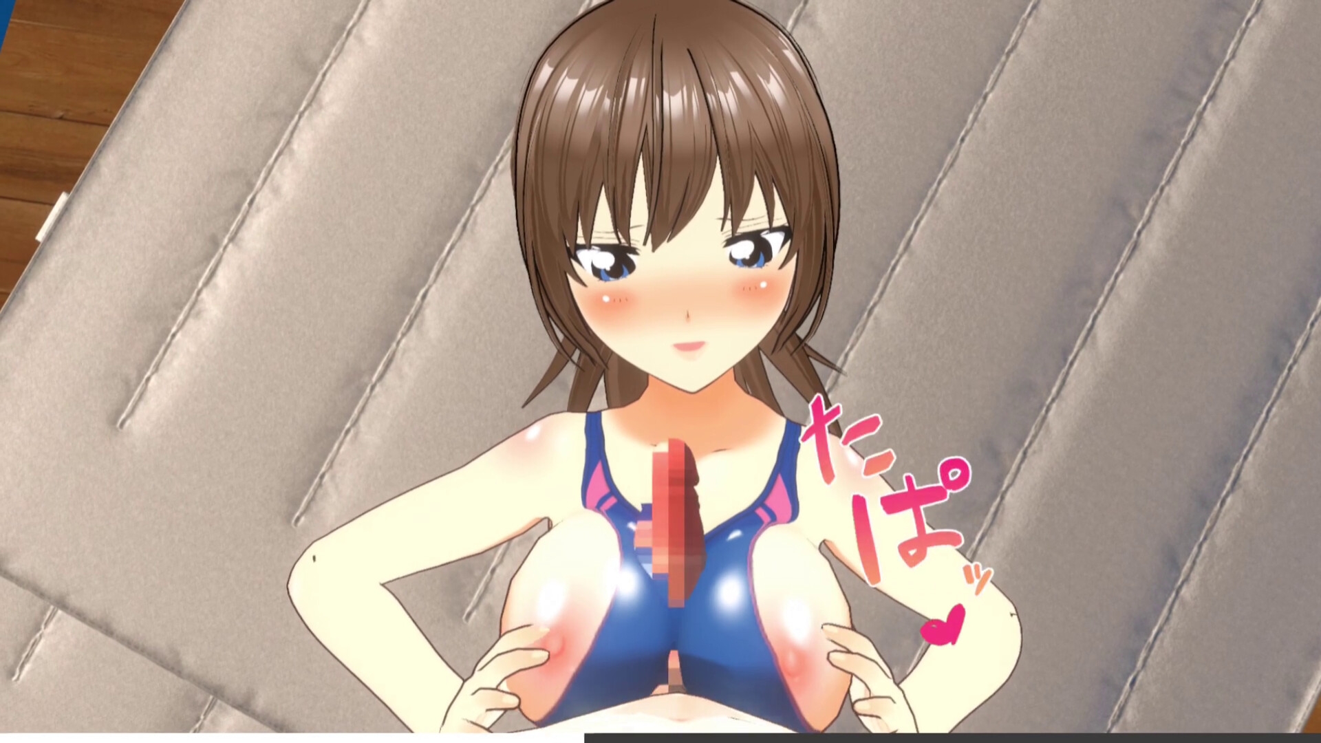 コーチが水泳部女子にムラムラして胸の引き締め運動と称して鬼パイズリ みずほ編 【鬼コーチの鬼抜き1分間トレーニングシリーズ】