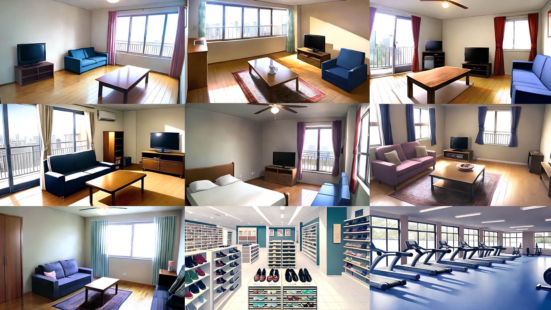 背景CG素材集【現代編』part1