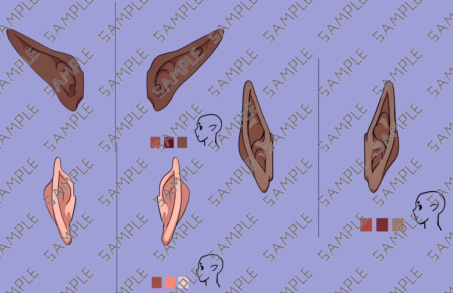 Elf Ears Asset Pack