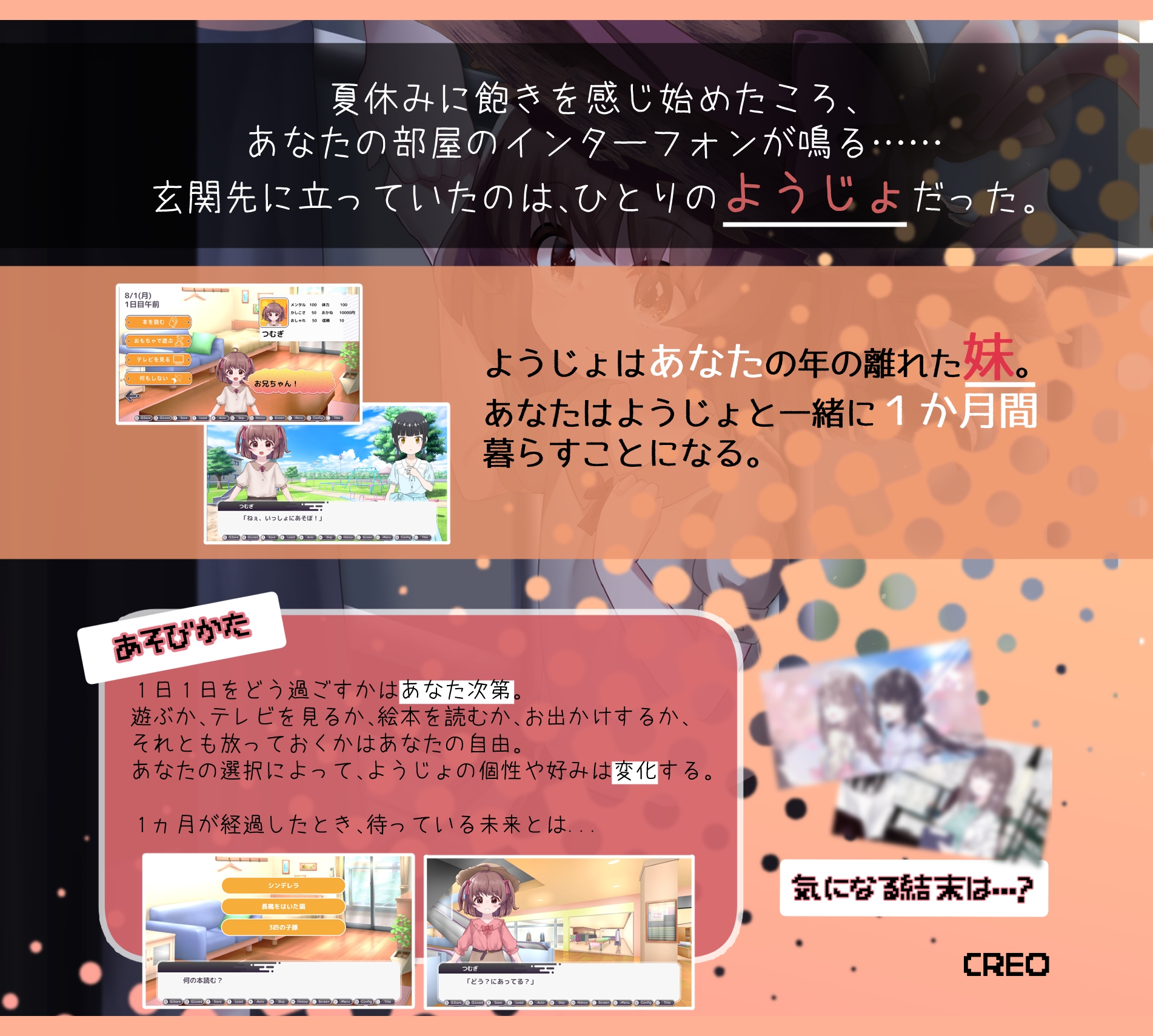 ぼくとようじょの1ヵ月