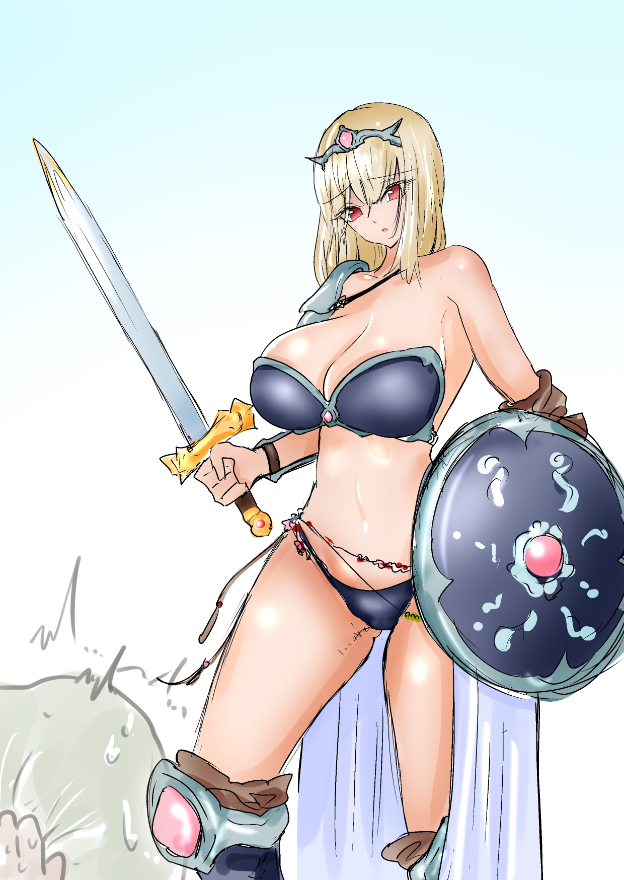 鬼玉家の去勢教育 後編+格ゲー風 金的セリフ集 弱気女騎士+クールくノ一編