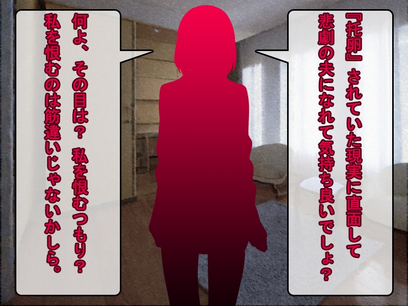 托卵妻から言葉責めを受ける夫
