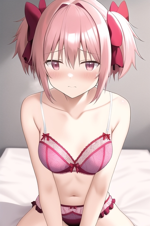 魔法少女、セクシーランジェリーコレクション