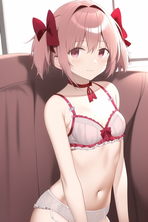 魔法少女、セクシーランジェリーコレクション