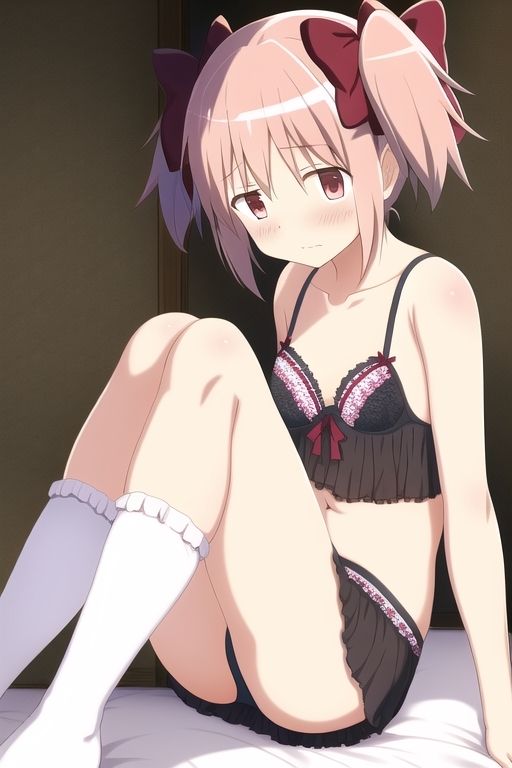 魔法少女、セクシーランジェリーコレクション