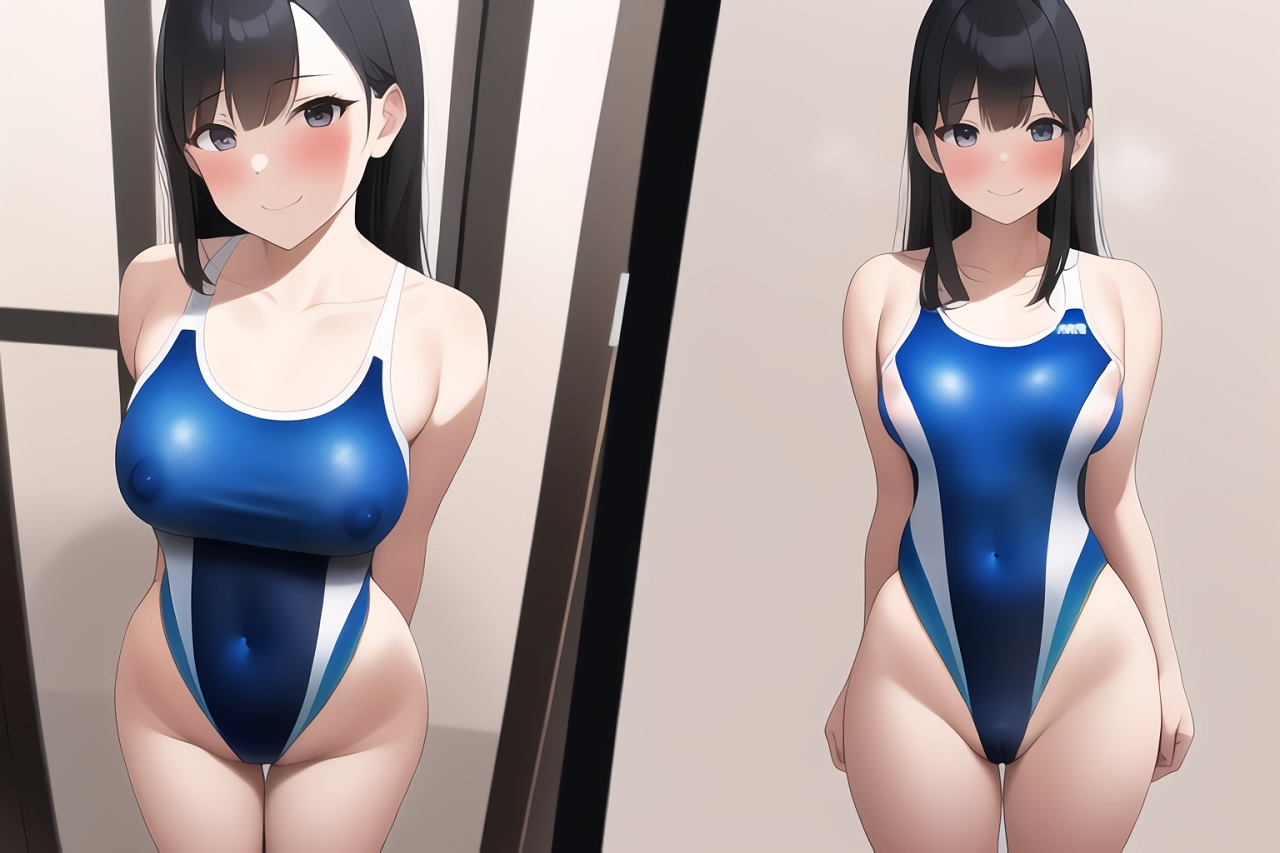 競泳水着の女の子 Vol.1