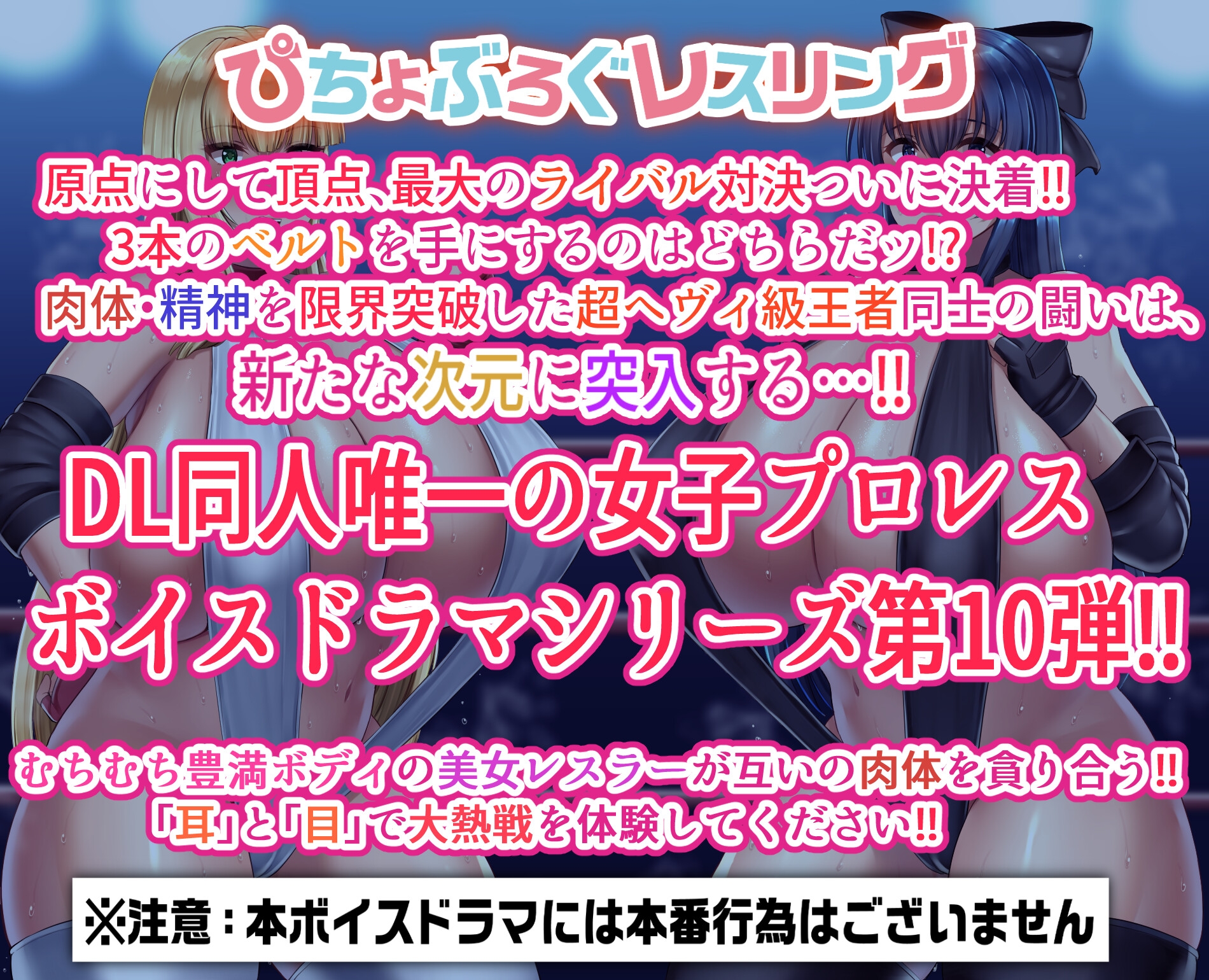 P.B.W. Vol10 ぴちょぶろぐレスリング 綾小路フラン VS 佐々木愛 ～最終決戦・三冠王座 完全決着マッチ～