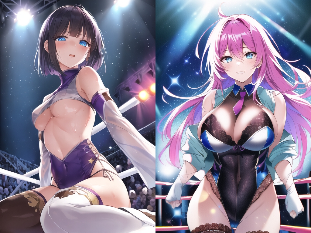 AIレッスル〇ンジェルスCG集