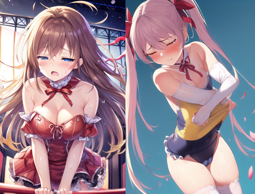 AIレッスル〇ンジェルスCG集