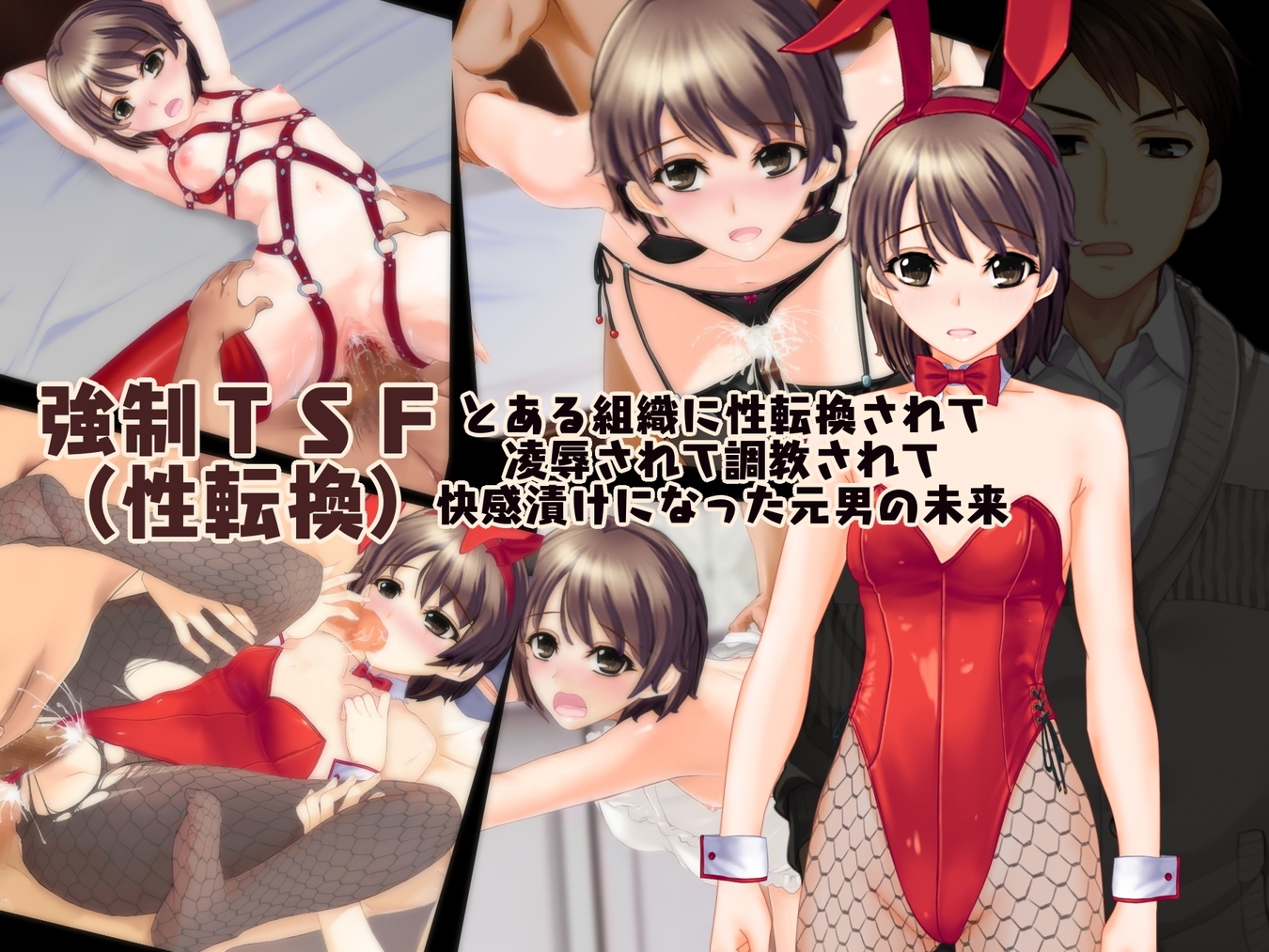 強制TSF(性転換) とある組織に性転換されてオンナにされた男性教諭の未来のお話し総集編