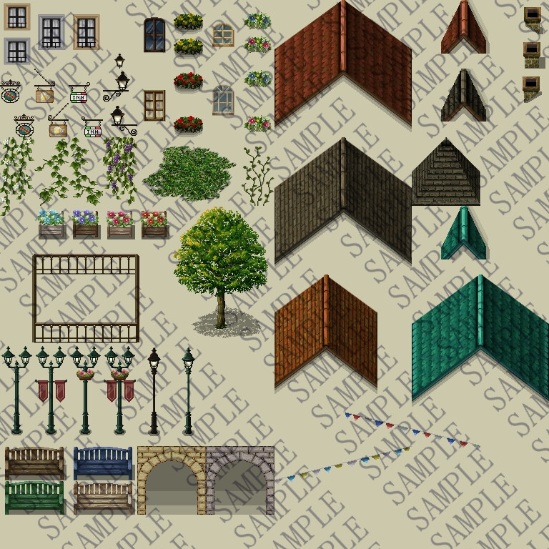 クラシカルタイルセット