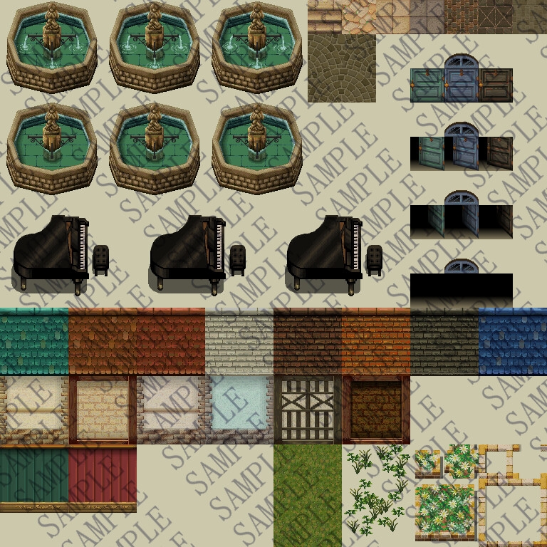 クラシカルタイルセット