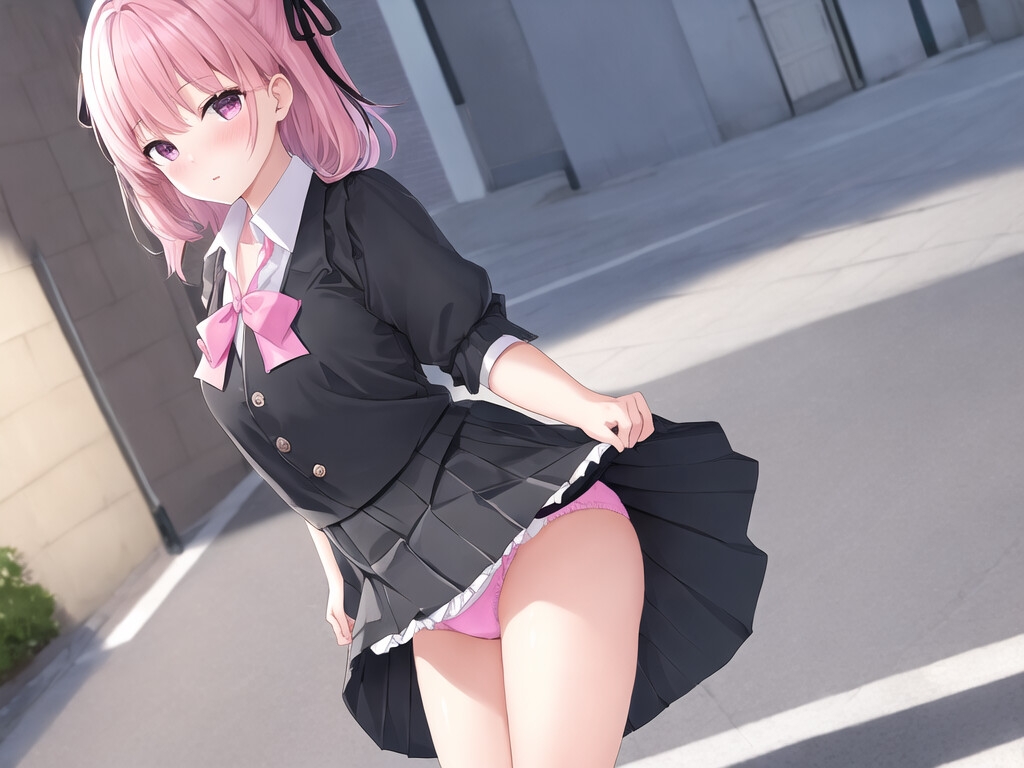 on the road ～路上でパンツ見せてくれる女の子たち～
