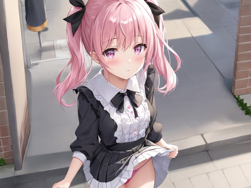 on the road ～路上でパンツ見せてくれる女の子たち～