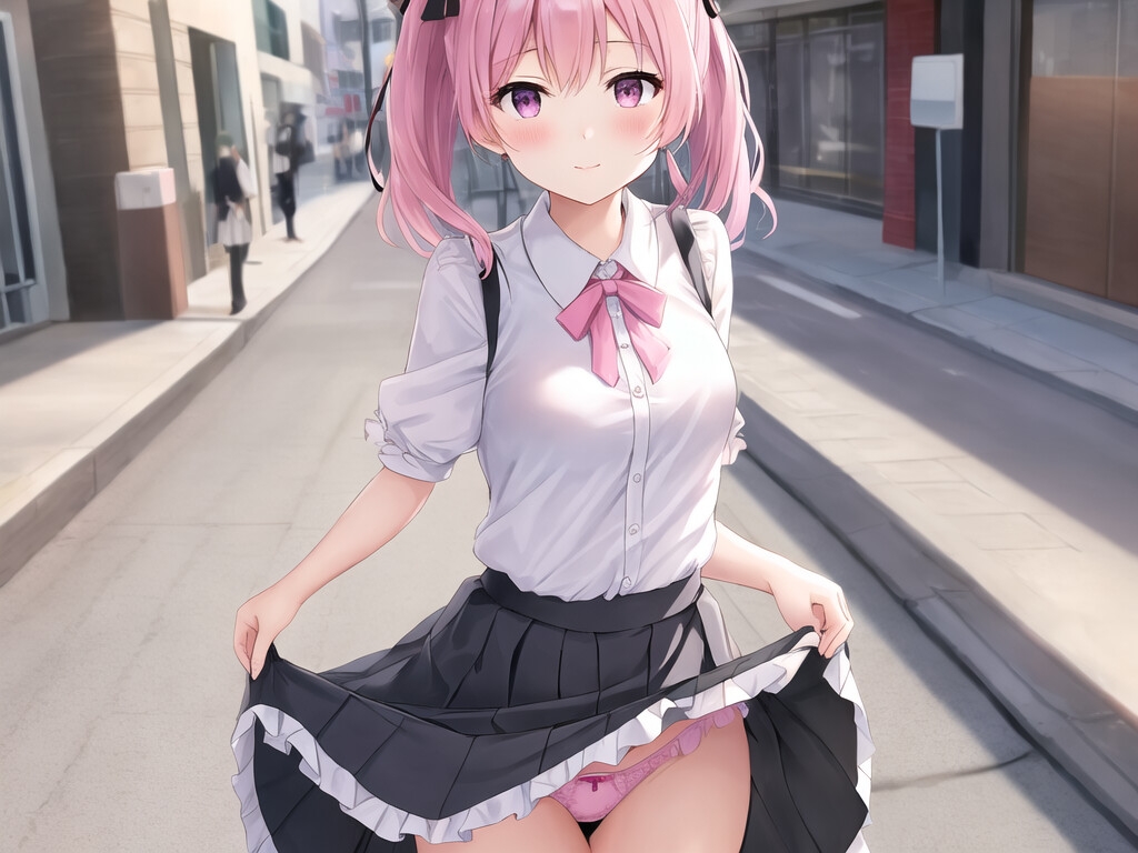 on the road ～路上でパンツ見せてくれる女の子たち～