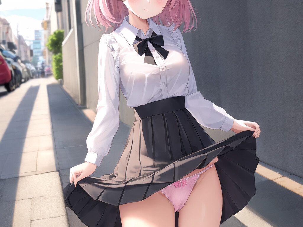 on the road ～路上でパンツ見せてくれる女の子たち～