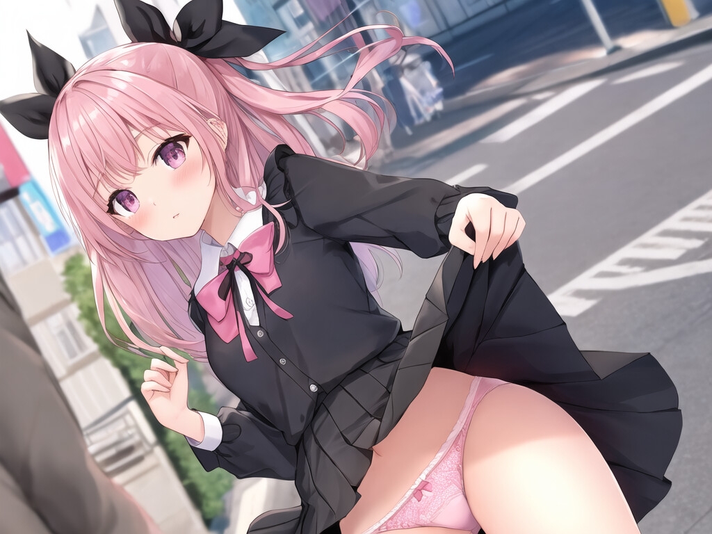 on the road ～路上でパンツ見せてくれる女の子たち～