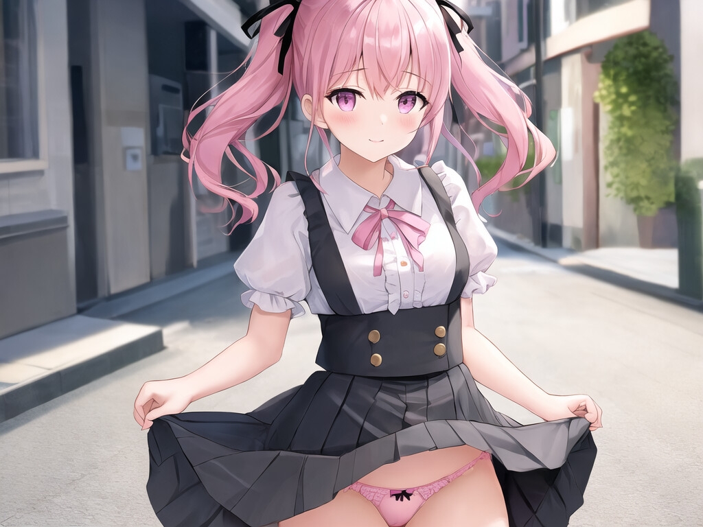 on the road ～路上でパンツ見せてくれる女の子たち～