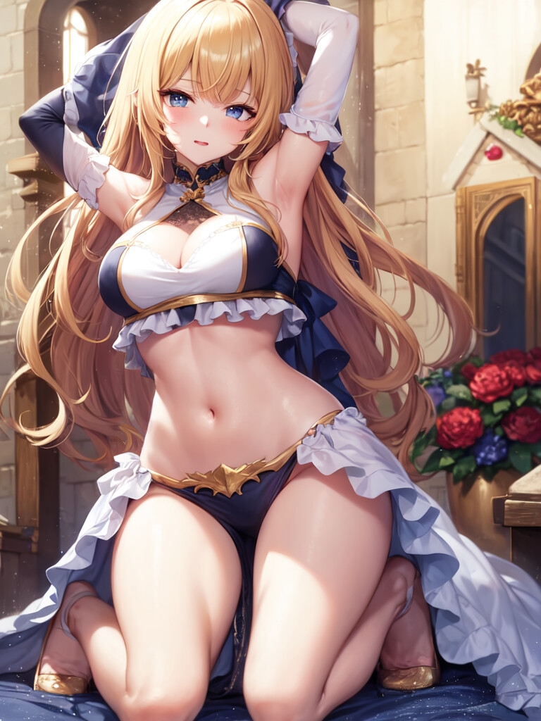 金髪お姫様のちょっとエッチなCG集