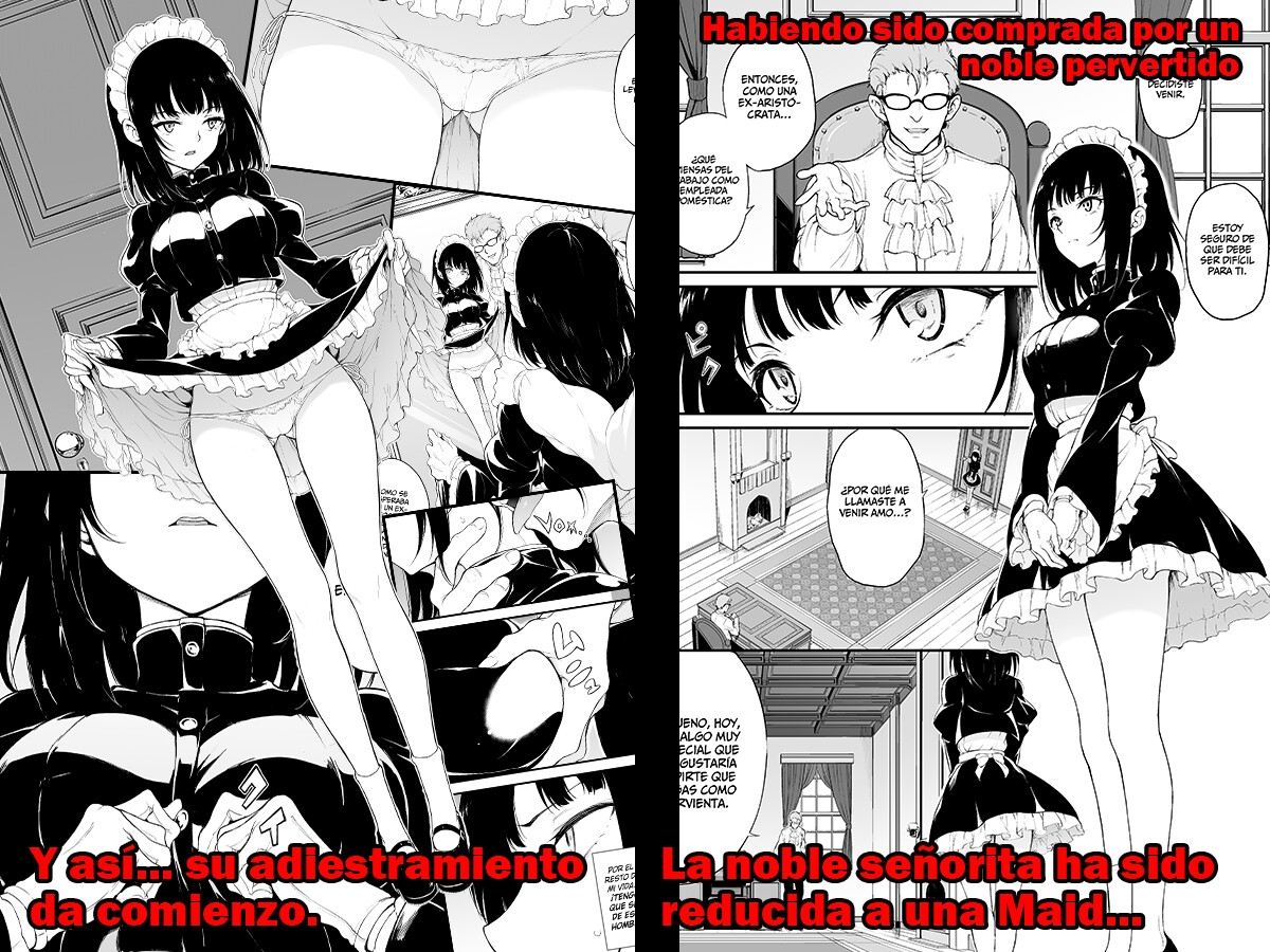 Educación de una Maid - La Aristócrata Caída Rurikawa Tsubaki