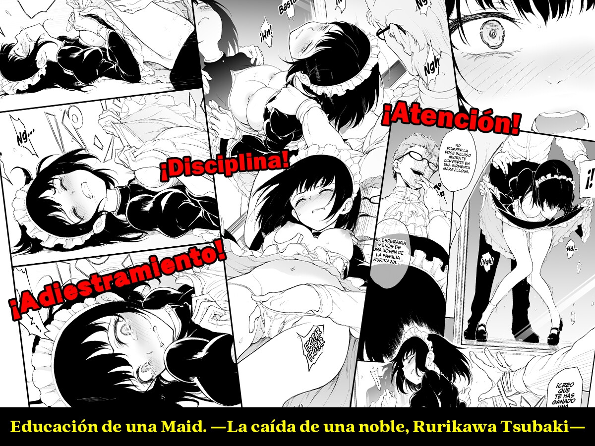Educación de una Maid - La Aristócrata Caída Rurikawa Tsubaki
