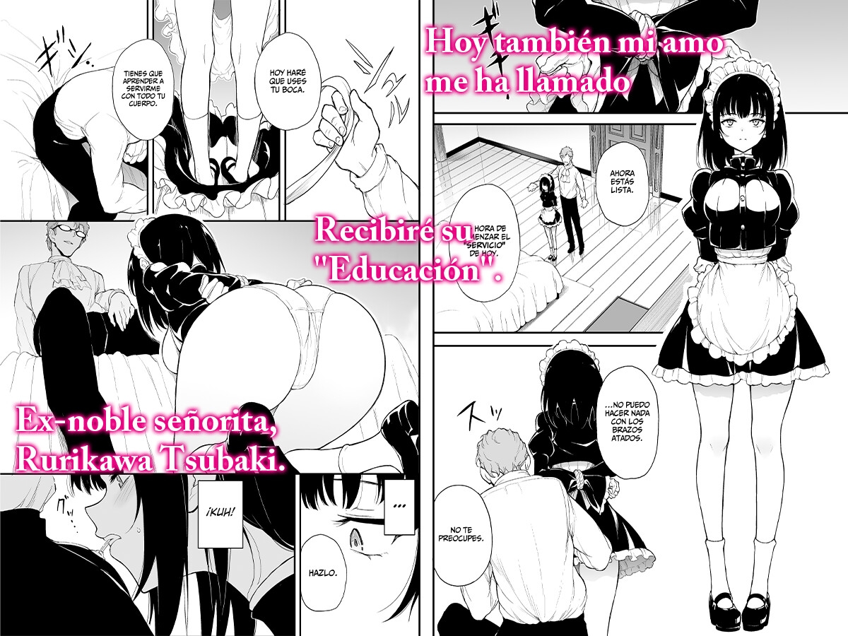 La Educación de una Maid 2 - La Aristócrata Caída Rurikawa Tsubaki