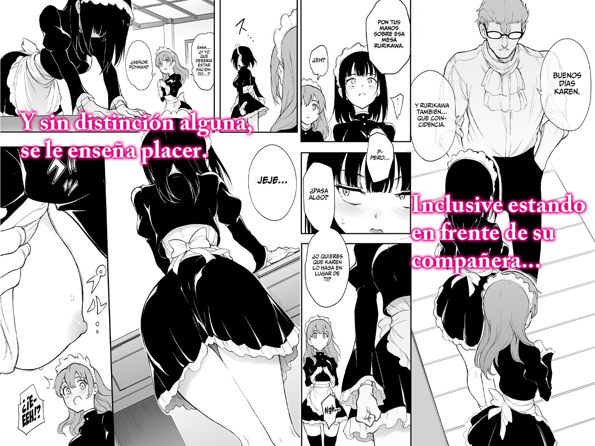 La Educación de una Maid 3 - La Aristócrata Caída Rurikawa Tsubaki