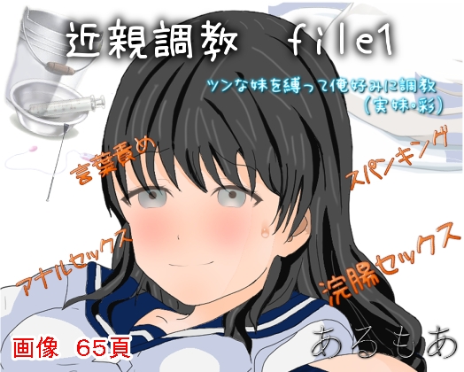 近親調教file1 ツンな妹を俺好みに調教