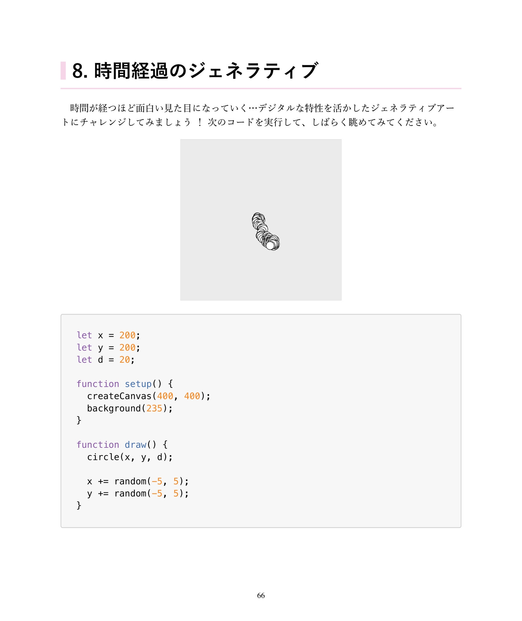 p5.jsで楽しもう!ジェネラティブアート図鑑