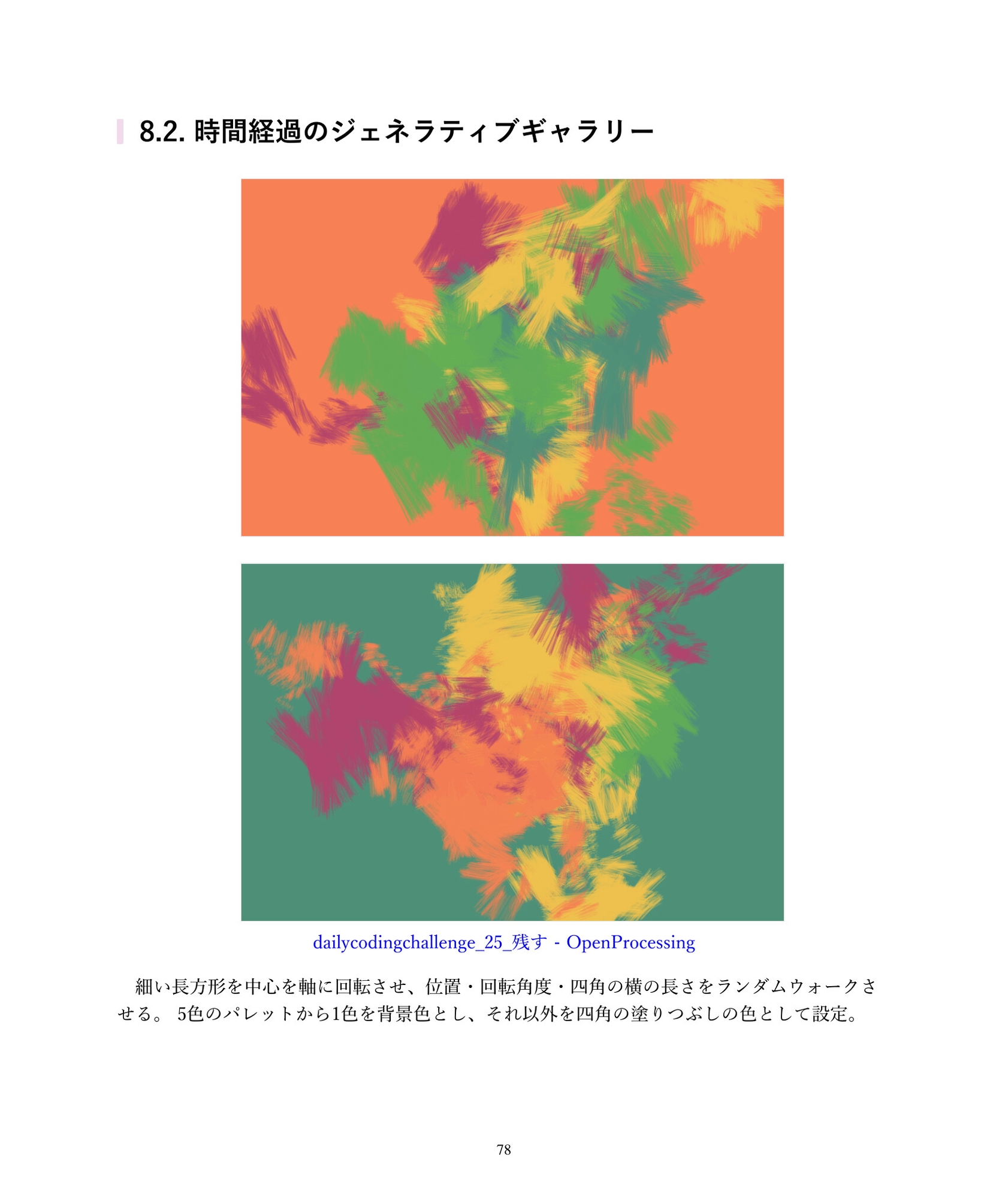 p5.jsで楽しもう!ジェネラティブアート図鑑