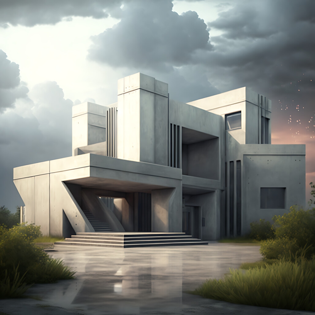 コンクリートの邸宅 1/2