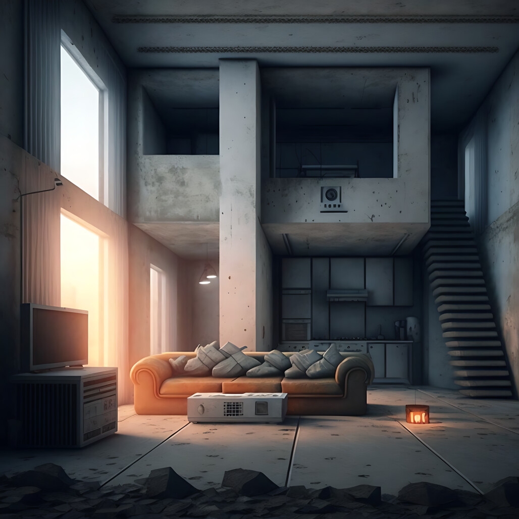 コンクリートの邸宅 2/2