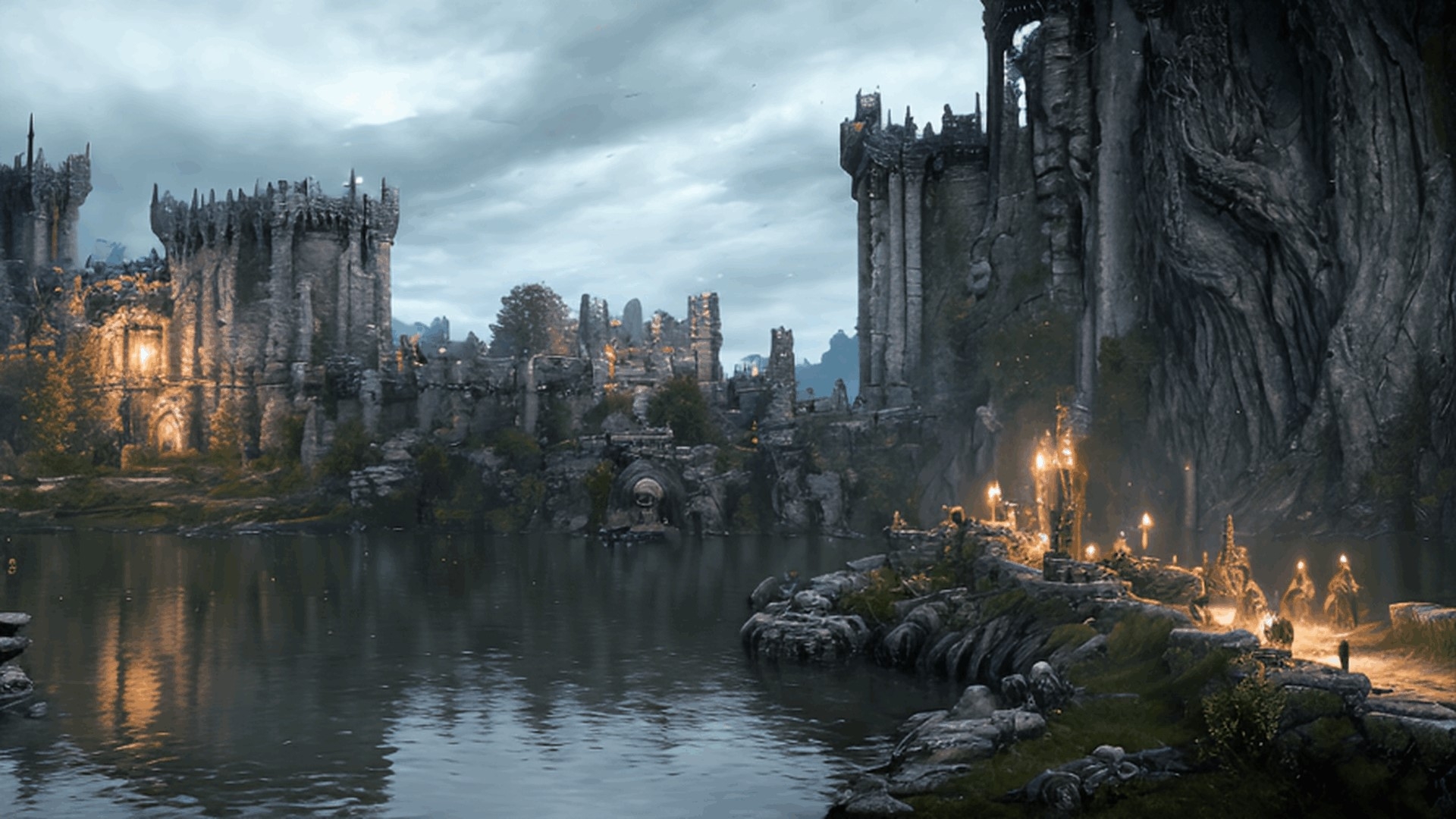 著作権フリー背景美術素材集 : BGArt 20 「幻想世界HD-VI」 ダークファンタジー