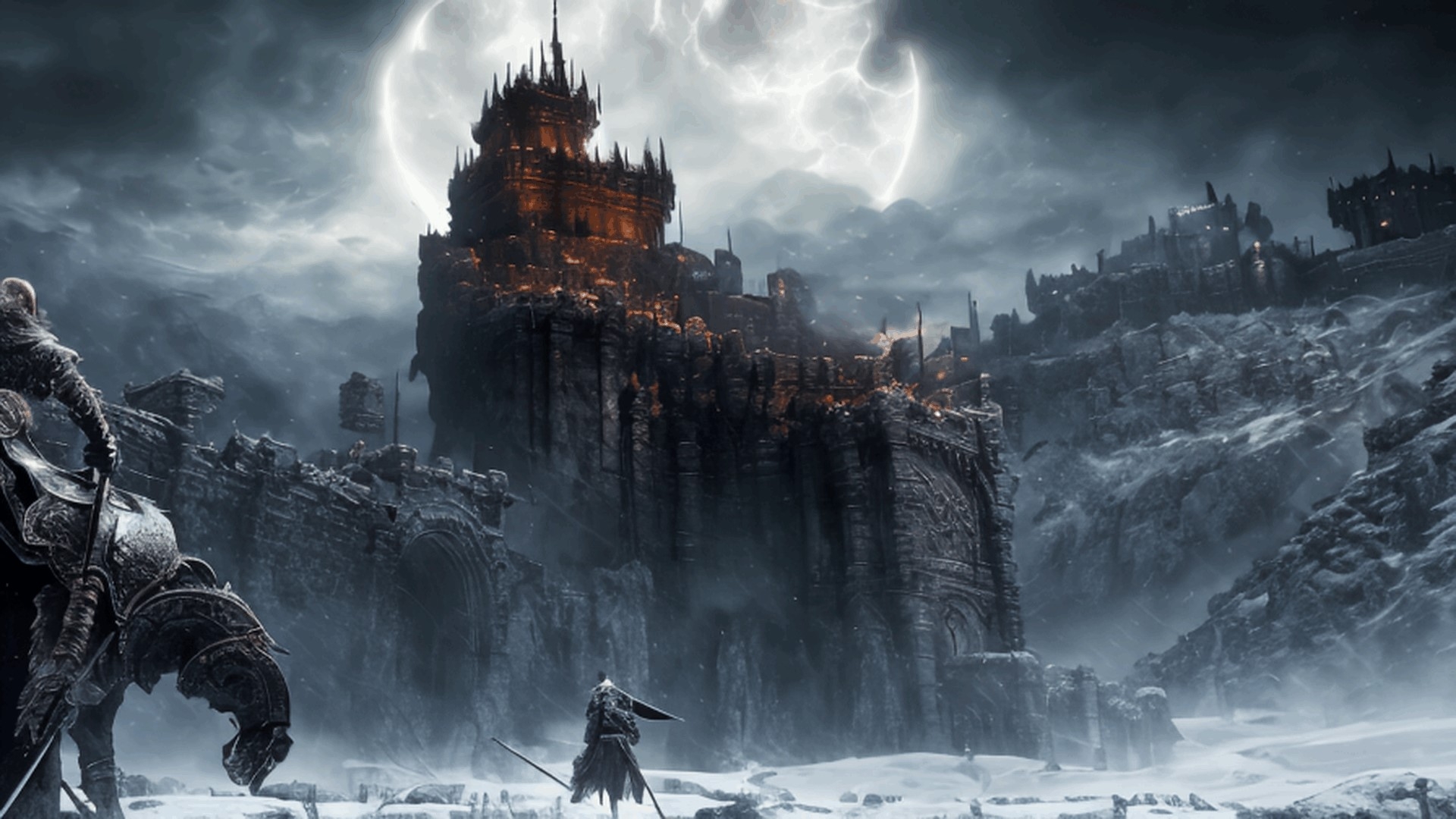 著作権フリー背景美術素材集 : BGArt 20 「幻想世界HD-VI」 ダークファンタジー