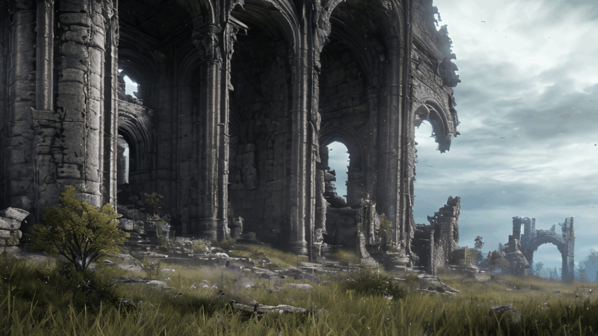 著作権フリー背景美術素材集 : BGArt 20 「幻想世界HD-VI」 ダークファンタジー