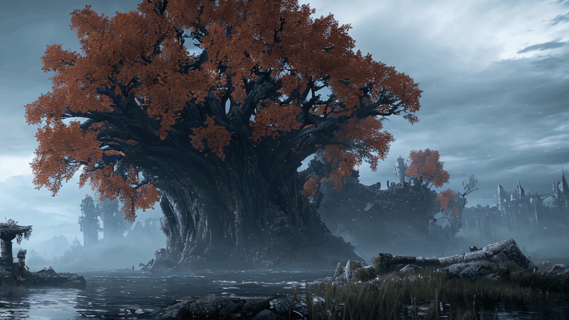 著作権フリー背景美術素材集 : BGArt 20 「幻想世界HD-VI」 ダークファンタジー