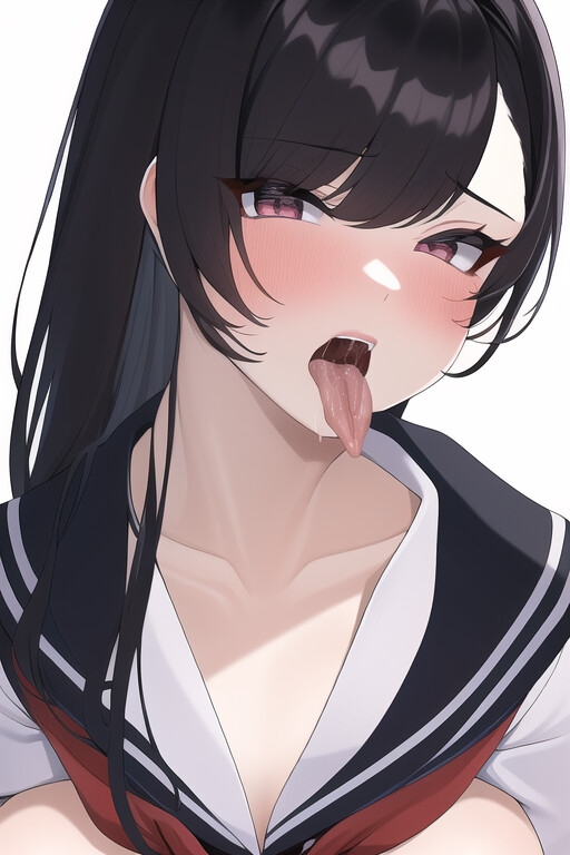 フェラ顔ざんまい【AI生成】