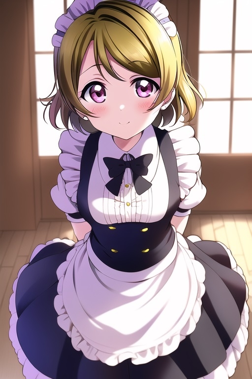 ラ○ライブ!CG集 小〇花陽(メイド) R-18あり