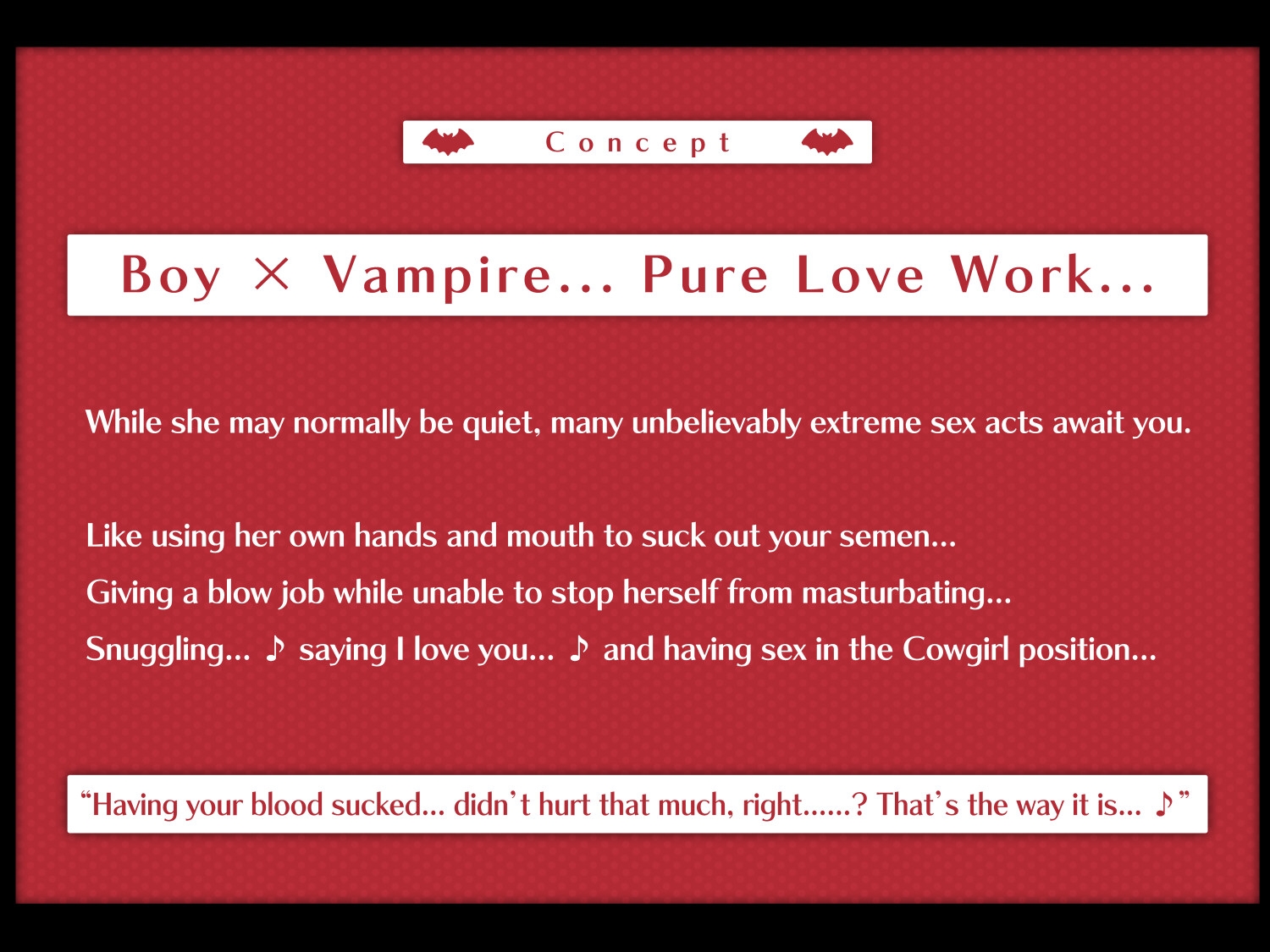 [ENG Ver.]My Sex Life of Making Pure Love to My Lonely Vampire Schoolgirl Admirer After Class【Whispering Sweet Nothings】