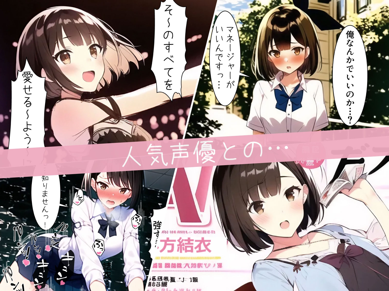 JK声優サキュバスになる!