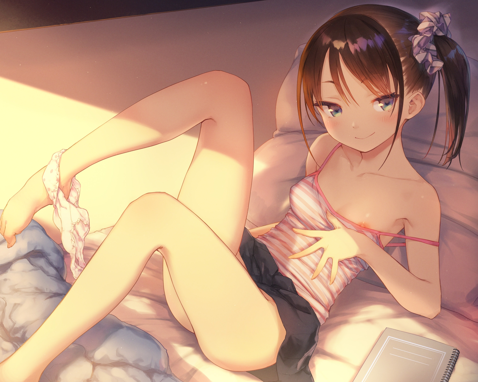 【妹耳かき&耳舐め&アナル舐め】ナマイキJ○がお兄ちゃんの夢日記を叶えちゃう!お兄ちゃん、こういうのが好きなんでしょ?