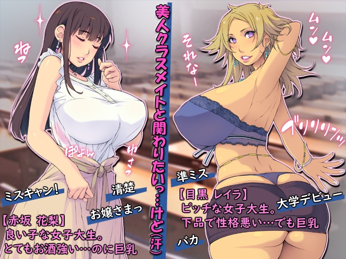 泥酔女狩り ～寝てる巨乳たちへコッソリ中出し射精～