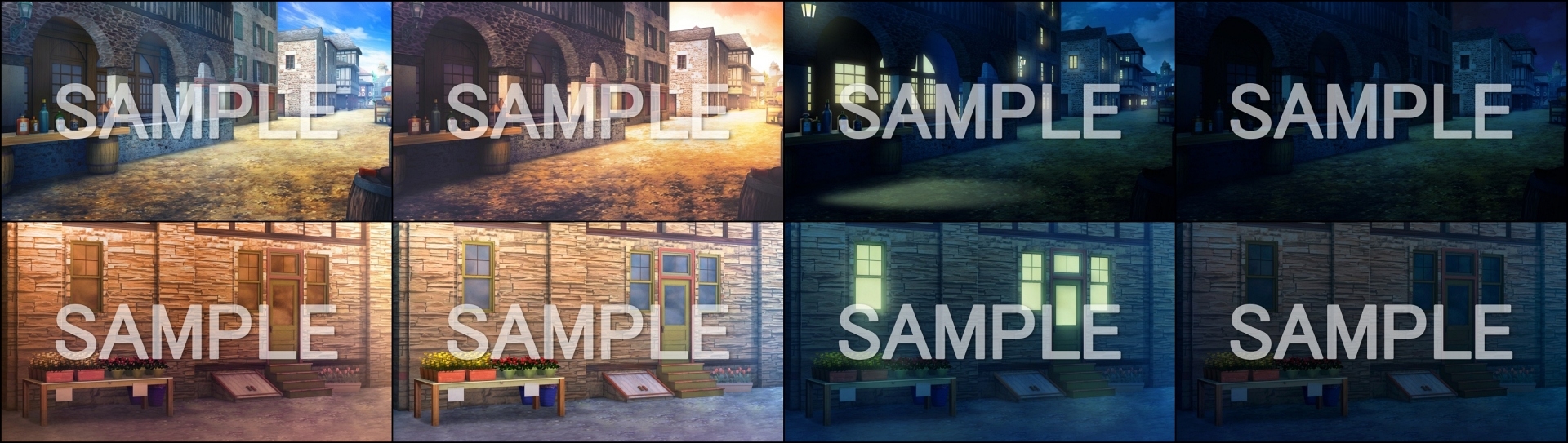 みにくる背景CG素材集『ファンタジー編』part04 (ブーストパックB)