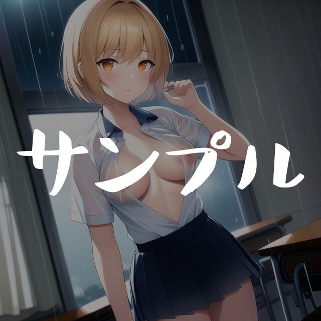 金髪エロ女子高生