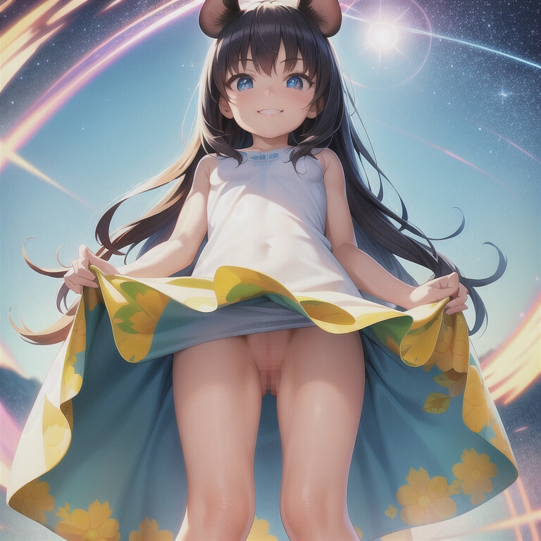 【AI作品】ロリにみつめられるだけ!(合計200枚以上)