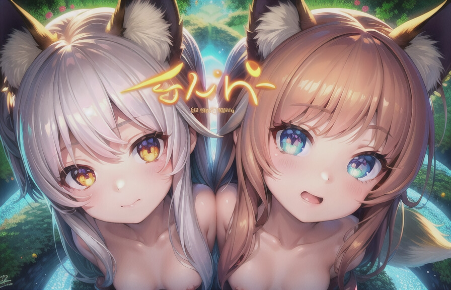 【AI作品】ロリにみつめられるだけ!(合計200枚以上)