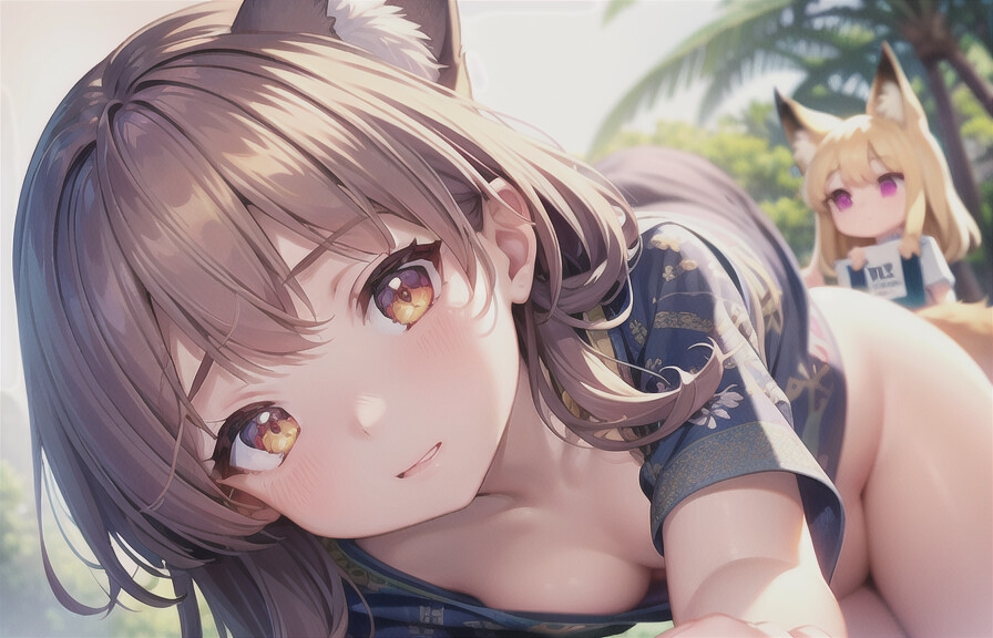 【AI作品】ロリにみつめられるだけ!(合計200枚以上)