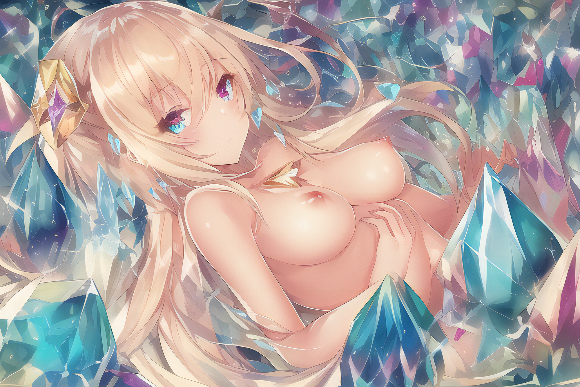 結晶少女【イラスト50枚】