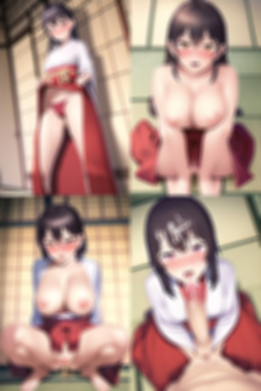 巫女の裏バイトCG集