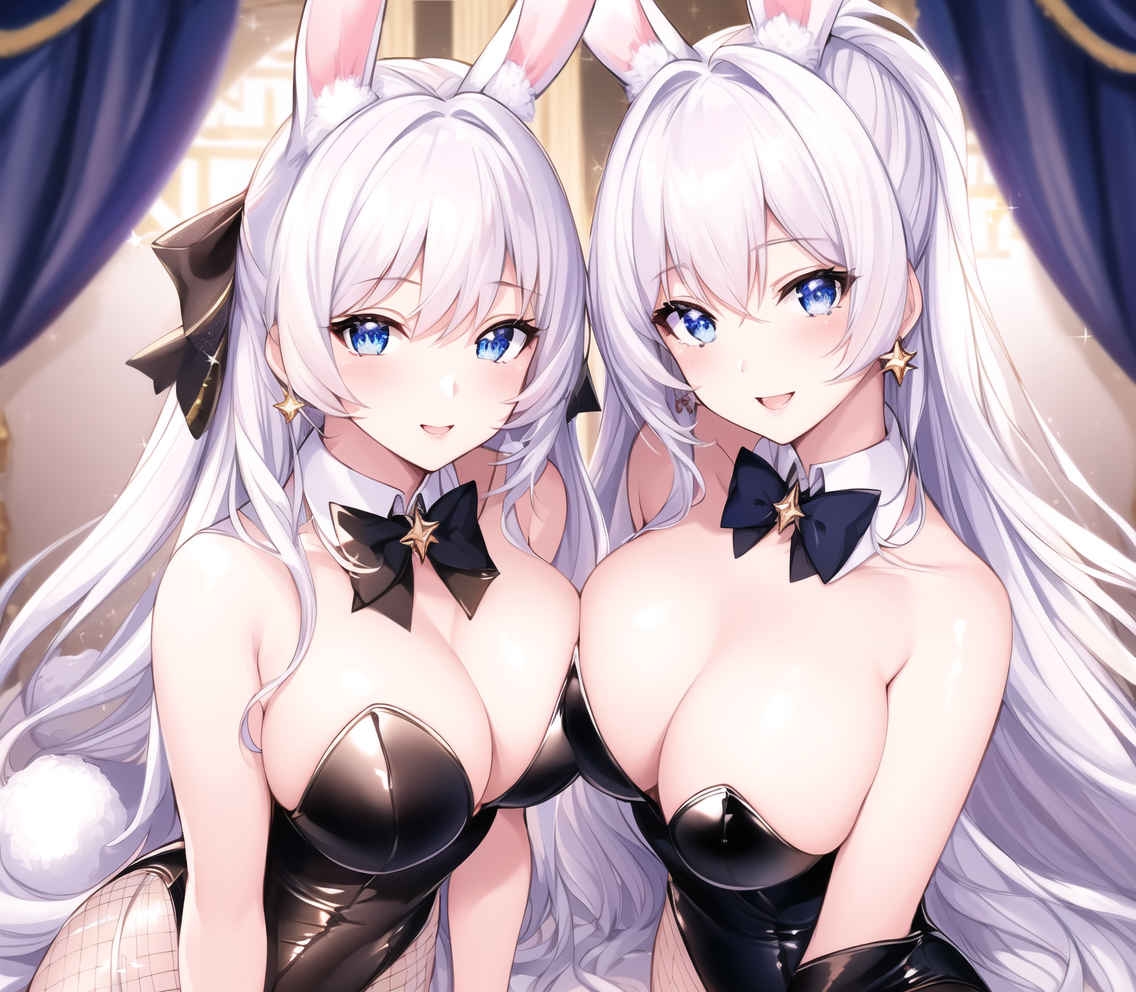 きらめくバニーガールの世界